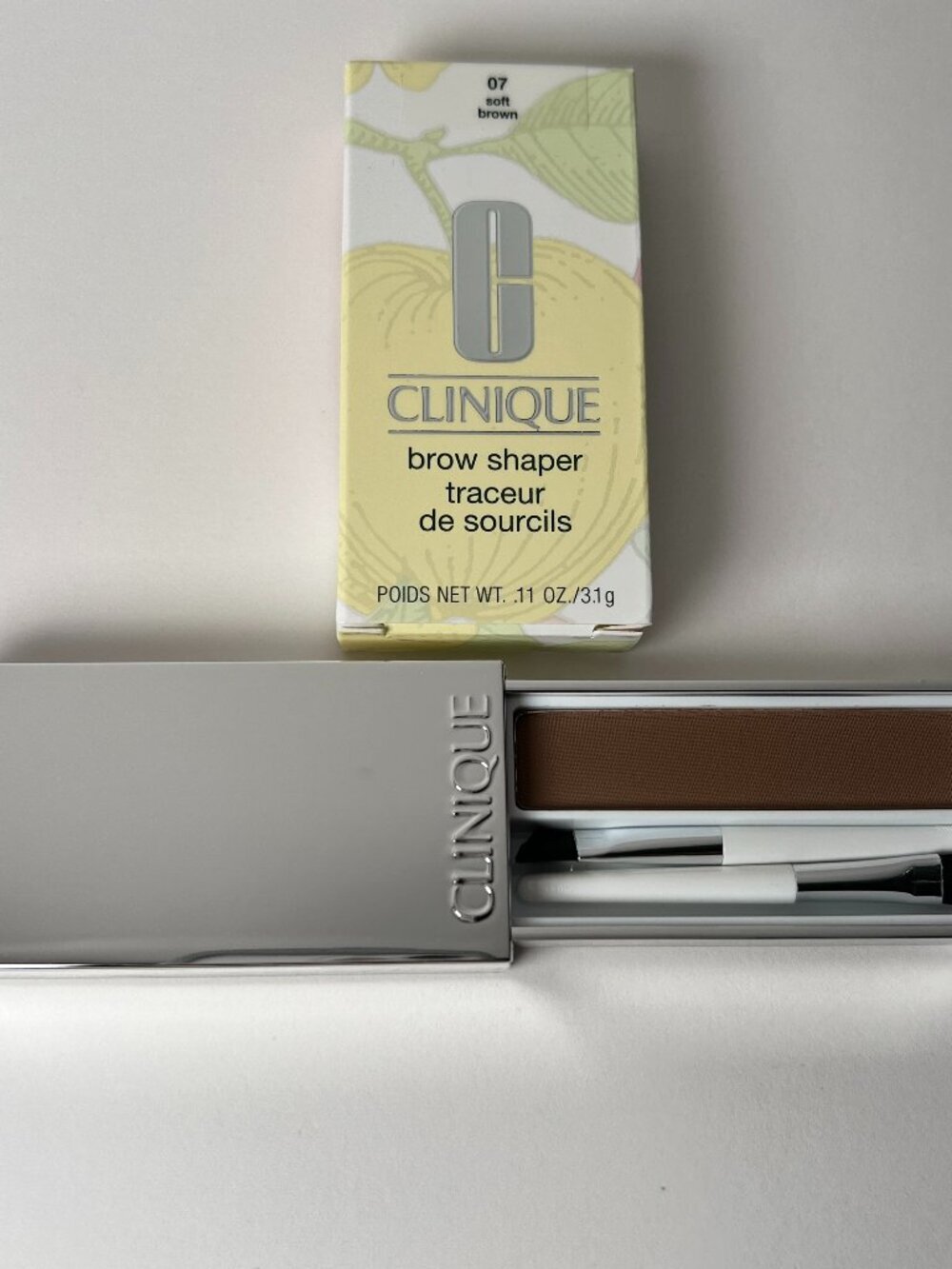 Clinique Brow Shaper Shade 07 Soft Brown Full Regular Standard Size